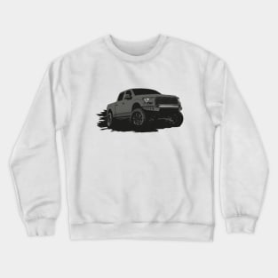 Matte black Raptor pickup Crewneck Sweatshirt